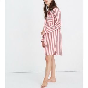 NWT! Madewell Bedtime Nightshirt in Pierre Stripe